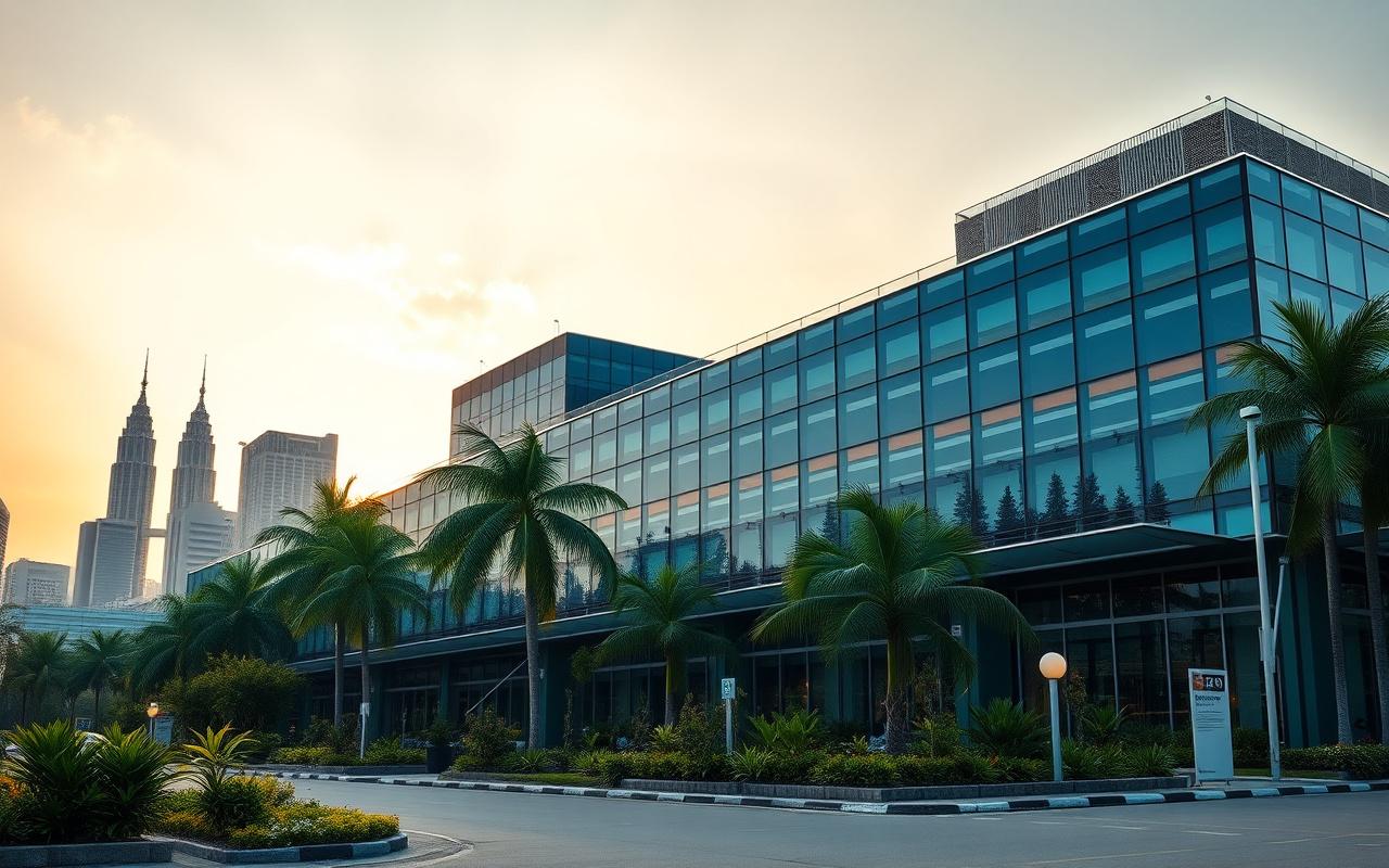 Criptora head office in central Kuala Lumpur